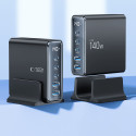 Tech-Protect DC140W-GAN 140W nabíječka 5 portů GaN černá