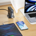 Tech-Protect DC140W-GAN 140W nabíječka 5 portů GaN černá