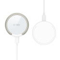 Tech-Protect QI15W-A33 MagSafe bezdrátová nabíječka - bílá