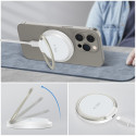 Tech-Protect QI15W-A33 MagSafe bezdrátová nabíječka - bílá