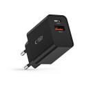 Tech-Protect NC30W 2-PORT nabíječka PD 30W QC3.0 black