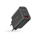 Nabíječka Tech-Protect NC30W PD 30W 3-port - černá