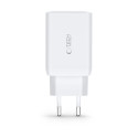 Nabíječka Tech-Protect C65W PD 65W + QC3.0 white