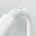 Tech-Protect C20W 2-port nabíječka + Lightning kabel - bílá