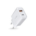Nabíječka Tech-Protect C30W PD 30W + QC3.0 bílá