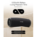 BLITZWOLF BW-WA1 Přenosný IPX5 Bluetooth stereo reproduktor 2x6W s handsfree, černý