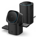 Nabíječka Spigen Essential EF223MS Qi2 3v1 - černá