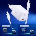 Nabíječka Spigen EE451EU ESSENTIAL 45W Type-C + kabel - bílá
