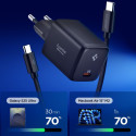 Spigen EE451EU ESSENTIAL 45W nabíječka + USB-C kabel - černá