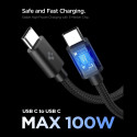 Spigen EE451EU ESSENTIAL 45W nabíječka + USB-C kabel - černá