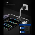 Spigen EE673EU ESSENTIAL 67W 3-port nabíječka black