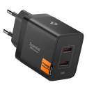 Nabíječka Spigen ESSENTIAL EE472EU 47W GaN Pro černá