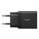 Nabíječka Spigen ESSENTIAL EE472EU 47W GaN Pro černá