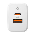 Nabíječka Spigen ESSENTIAL EE202EU GaN Pro 2 porty - bílá