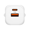 Nabíječka Spigen ESSENTIAL EE352EU 2xport 35W GaN Pro bílá