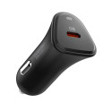 Nabíječka do auta Spigen ESSENTIAL EV301 30W - black