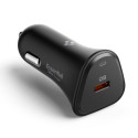 Nabíječka do auta Spigen ESSENTIAL EV301 30W - black