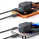 Nabíječka Joyroom JR-TO1 45W (USB-C, Lightning, USB-A) černá