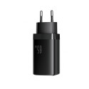 Nabíječka Joyroom JR-TG10 65W GaN (2×USB-C+USB-A) - black
