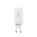 Joyroom JR-TG10 65W GaN nabíječka 2×USB-C + USB-A - bílá