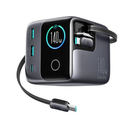 Joyroom PODIX JR-TRD01 nabíječka 140W 5 portů šedá