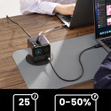 Joyroom PODIX JR-TRD01 nabíječka 140W 5 portů šedá