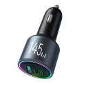 Joyroom JR-CCN07 145W nabíječka do auta 2×USB‑C + USB‑A
