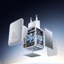 Joyroom JR-TCL05 45W GaN nabíječka 2×USB‑C - bílá