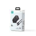 Nabíječka Joyroom JR-TCG01 GaN 65W (2× USB-C + USB-A) černá