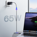 Nabíječka Joyroom JR-TCG01 GaN 65W (2× USB-C + USB-A) černá