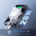 Joyroom JR-TCF20 20W nabíječka PD+QC3.0 USB-C (UK) - bílá