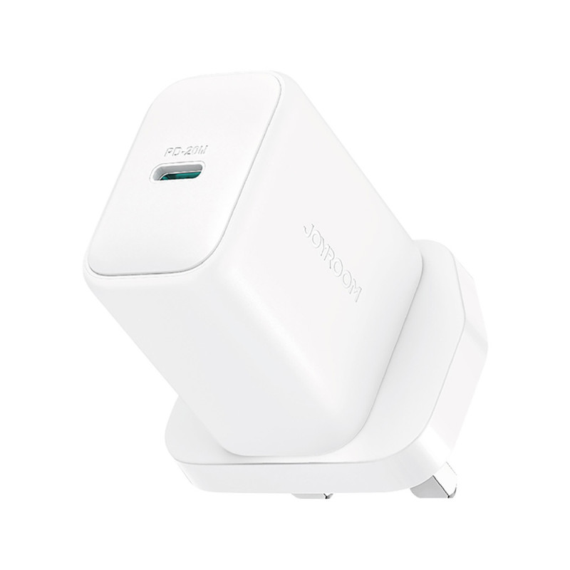 Nabíječka Joyroom JR-TCF20 PD 20W pro USB-C zařízení - bílá