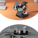 Joyroom JR-W15 Nabíječka 3v1 s MagSafe - černá