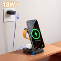 Joyroom JR-W15 Nabíječka 3v1 s MagSafe - černá
