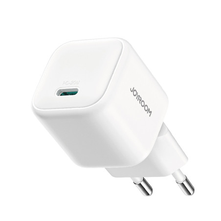 Joyroom JR-TCG08 GaN 20W USB-C nabíječka bílá
