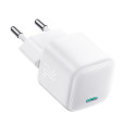Joyroom JR-TCG08 GaN 20W USB-C nabíječka bílá