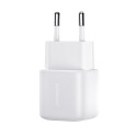 Joyroom JR-TCG08 GaN 20W USB-C nabíječka bílá