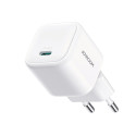Joyroom JR-TCG08 GaN 20W USB-C nabíječka bílá