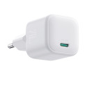 Joyroom JR-TCG08 GaN 20W USB-C nabíječka bílá