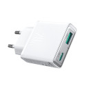 Nabíječka Joyroom JR-TCF14 20W USB-C/USB-A - bílá