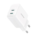 Nabíječka Joyroom JR-TCF12 2×USB-C 20W bílá