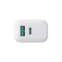 Nabíječka Joyroom JR-TCF21 20W USB-C/USB-A bílá