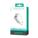 Nabíječka Joyroom JR-TCF15 30W USB-C/USB-A bílá