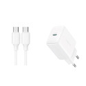 Nabíječka Joyroom JR-TCF20 20W USB-C PD/QC3.0 - bílá