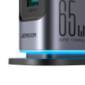 Joyroom JR-TCM02 GaN nabíječka 65W 6 portů - dark gray