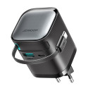 Nabíječka Joyroom JR-TCL02 65W GaN USB-A USB-C - černá
