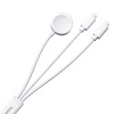 Nabíječka Joyroom S-IW007 3v1 pro Apple zařízení - bílá