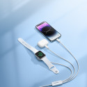 Nabíječka Joyroom S-IW007 3v1 pro Apple zařízení - bílá
