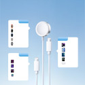 Nabíječka Joyroom S-IW007 3v1 pro Apple zařízení - bílá