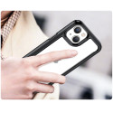 AG PREMIUM Outer Space Case Pevné pouzdro pro iPhone 14 Plus s gelovým rámečkem černé